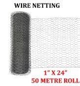 600mm x 50 Metre Wire Netting: 1