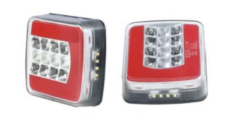 4 x Glo Trac LED 12V/24V Trailer Lights