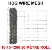 HDG Wire Mesh: 10-15-1200. 50M Roll