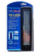 3 x 72 LED Torch With Magnet and Fold Out Hook