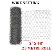1200mm x 25 Metre Wire Netting: 2