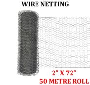 1800mm x 25 Metre Wire Netting: 2