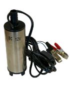 4 X 12v/24v Oil Fuel Transfer Pump Speed 8500r/min 50mm Stainless Steel Body