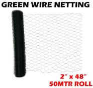 1200mm x 50 Metre Green Wire Netting: 2