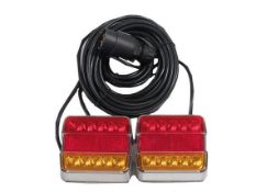 LED Magnetic Trailer Lights With 12MTR Cable