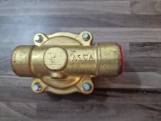 Asco Brass Solenoid Valve New Unused
