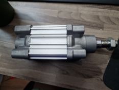 SMC CP96 Series Double-Acting Pneumatic Piston Rod Cylinder.