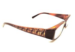 FENDI Glasses Frames Copper/ Gold 135 Italy