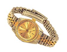 Vintage Ladies Automatic 17 Jewels 25mm Bracelet Watch