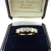 Gold On 925 Silver Moissanite Gemstone Ring New With Gift Pouch