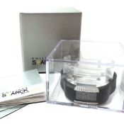 Ladies Philippe Starck Digital Watch With Crystals PH-1025 Working New Battery