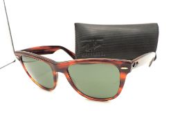 Vintage B&L Ray-Ban U.S.A. Wayfarer II Sunglasses With Case