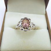 Sterling Silver Amethyst Gemstone Ring