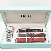 DMQ Quartz Bracelet Watch Boxed Set