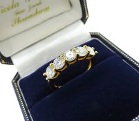 Gold On 925 Silver Moissanite Gemstone Ring New With Gift Pouch