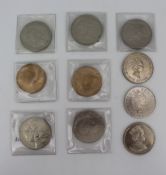 Collection of 10 £5 Five Pound Coins