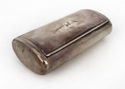 Georgian Sterling Silver & Gilt Snuff Box – Joseph Ash I, London 1802