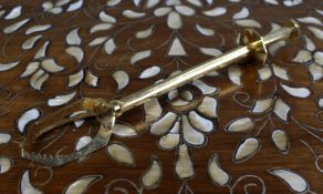 Vintage Gold Plated Ice Tongs
