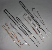 Collection of 10 Vintage Catholic Rosaries