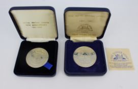 Two Cased Royal British Legion Medallions