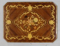 Vintage Italian Marquetry Panel