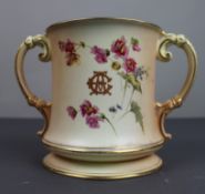 Large Royal Worcester Loving Cup Worcester Cathedral c.1902