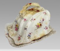 Antique Staffordshire Cheese Dish