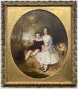 Early 19th Century Portrait by James Bennett H. Smith – Oil on Canvas