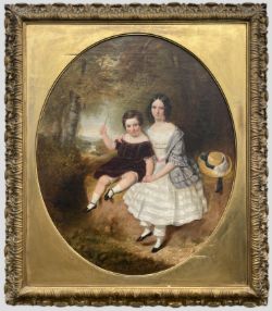 Early 19th Century Portrait by James Bennett H. Smith – Oil on Canvas