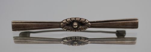 Vintage Scandinavian 830 Silver Brooch – E&M Mark, c.1950s