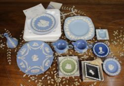 Collection of 11 Pieces of Wedgwood Jasperware