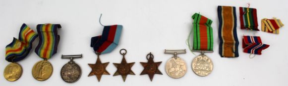 WWI & WWII RAF Medal Group to A.M.3 W.C. Jones, R.A.F. – 9 Medals