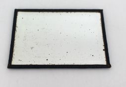 Vintage Leather Pocket Mirror