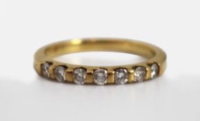 Diamond Half Eternity Ring