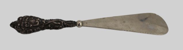 Sterling Silver Hallmarked Shoe Horn Chester 1915