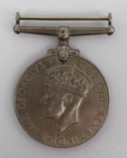 WWII British War Medal (1939-1945) – King George VI