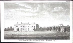 Essex Felix Hall Scarce Georgian Copper Antique 1776 Engraving-133.