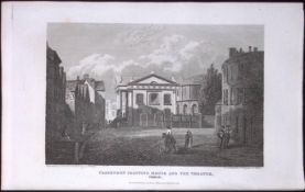 Oxford Clarendon Printing House Antique 212 Years-Old Steel-Engraving-47