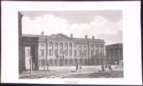 The New Mint Tower Hill London Antique 200 Years-Old Steel-Engraving-233