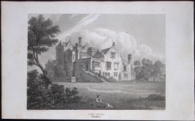 New Hall Yorkshire Antique 213 Years-Old Steel-Engraving-32
