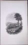 Ireland The City of Armagh Antrim Antique 183 Years-Old Steel-Engraving-47