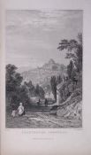 Cornwall Launceston Town Antique 193 Years-Old Steel-Engraving-24