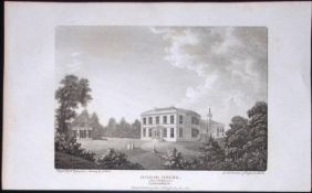 Liverpool Lancashire Gilead House Antique 218 Years-Old Steel-Engraving-1