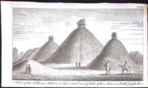 View of The Hills Ashdon Essex Rare Georgian Copper Antique Engraving 1776-91
