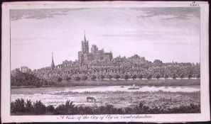 City of Ely Cambridgeshire Rare Georgian Copper Antique Engraving 1776-11