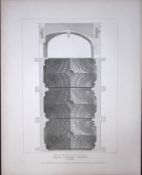 Kings College Cambridge Rare John Britton 191 Years-Old Antique Steel Engraving-10