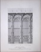 Kings College Cambridge Rare John Britton 191 Years-Old Antique Steel Engraving-11