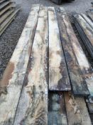 5x Hardwood Kiln Dried Timber Sawn American Maple Boards / Planks