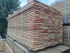 50x Softwood Sawn Mixed Larch / Douglas Fir Timber Boards / Planks / Cladding