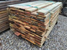 50x Softwood Sawn Mixed Larch / Douglas Fir Timber Boards / Planks / Cladding
